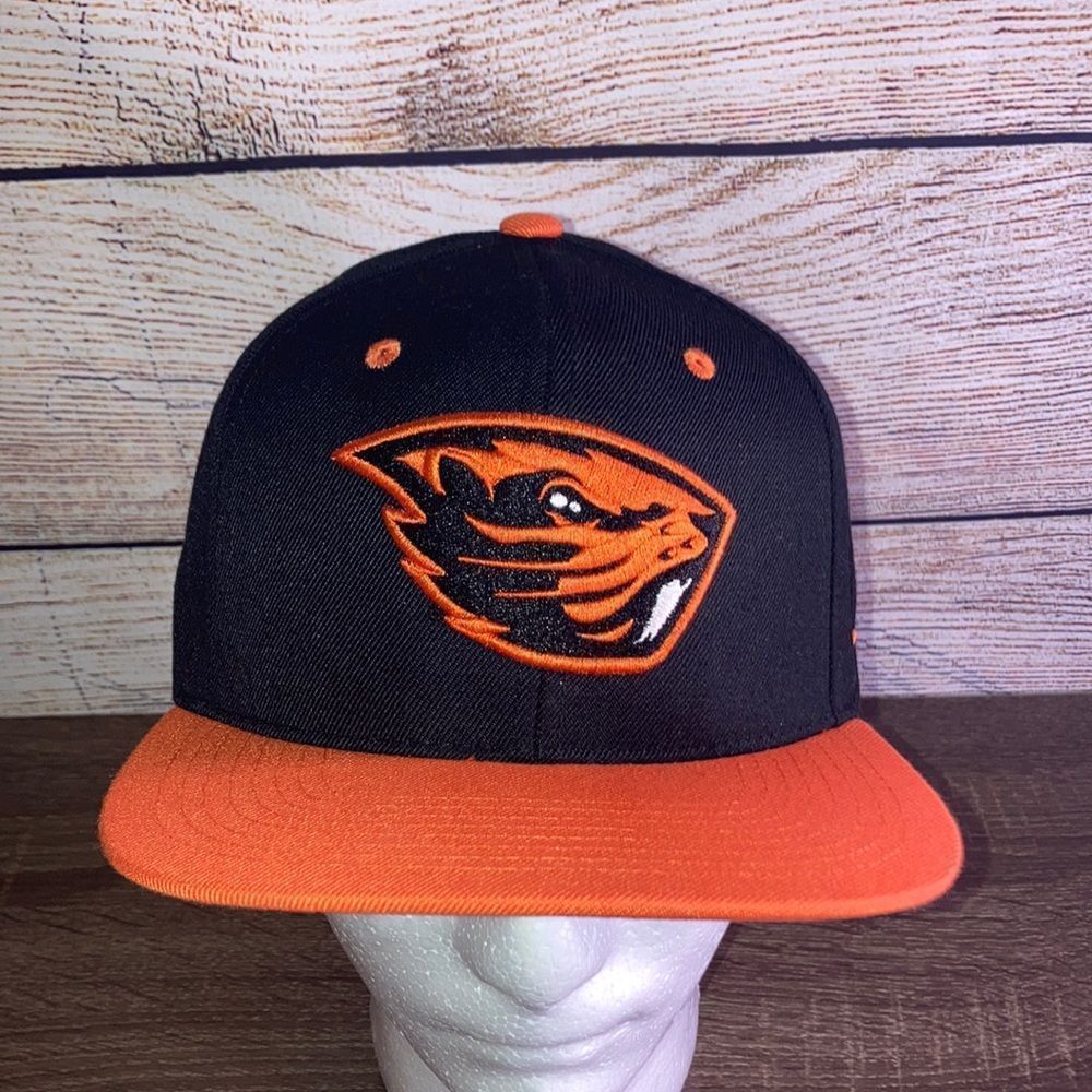 New Zephyr Men's Oregon State Beavers Adjustable Cap Black/Orange